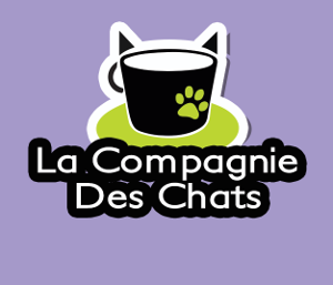Le joli logo de la Compagnie des Chats. 